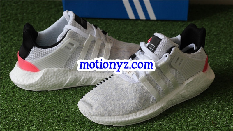 Adidas EQT Support 93/17 White Red Real Boost